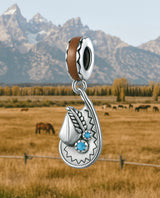 Charms de plata Rodeo