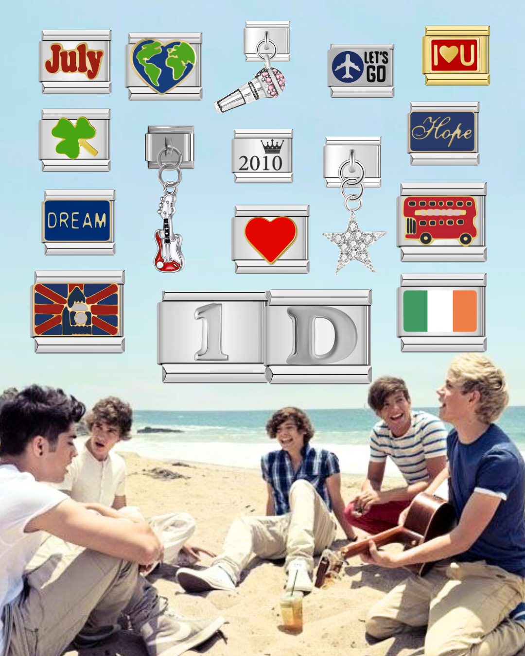 Italian Charms 1D - Charmsymore