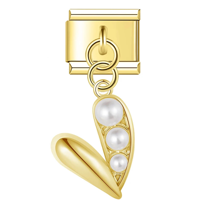 Italian Charms Corazones Colgantes - Charmsymore