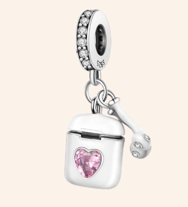 AirPods Charm Plata S925 - Charmsymore