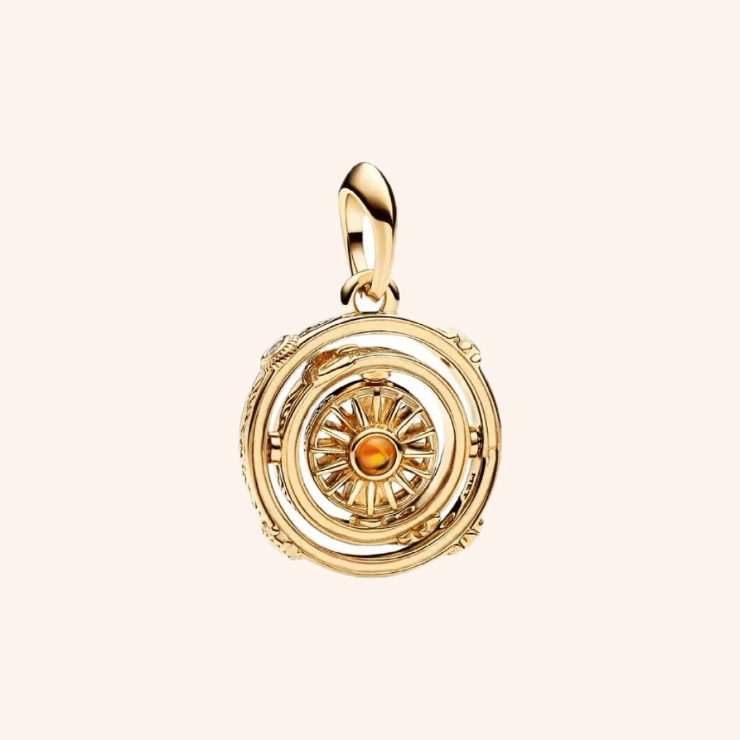 Astrolabio Giratorio GOT Charm Plata S925 Entrega Inmediata - Charmsymore