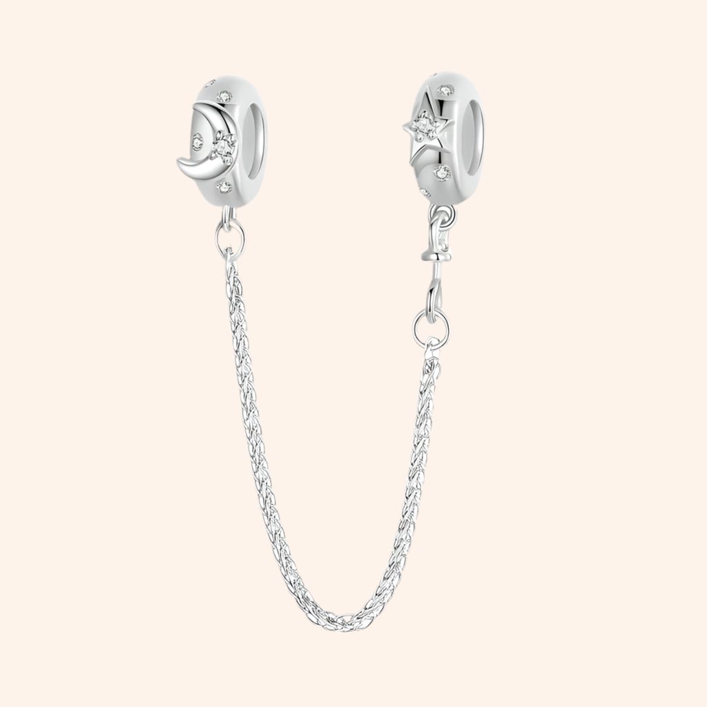 Cadena de Seguridad Plata S925 - Charmsymore