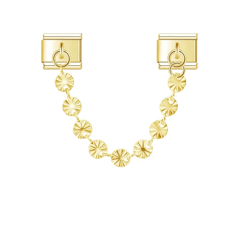 Cadena Italiana Estrellas Acero Inoxidable - Charmsymore