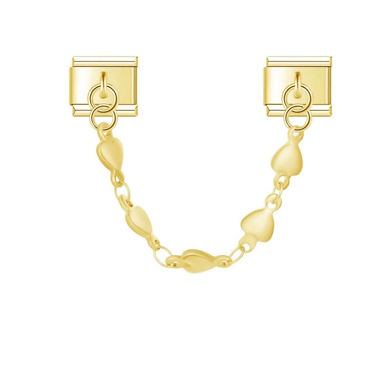 Cadena Italiana Estrellas Acero Inoxidable - Charmsymore