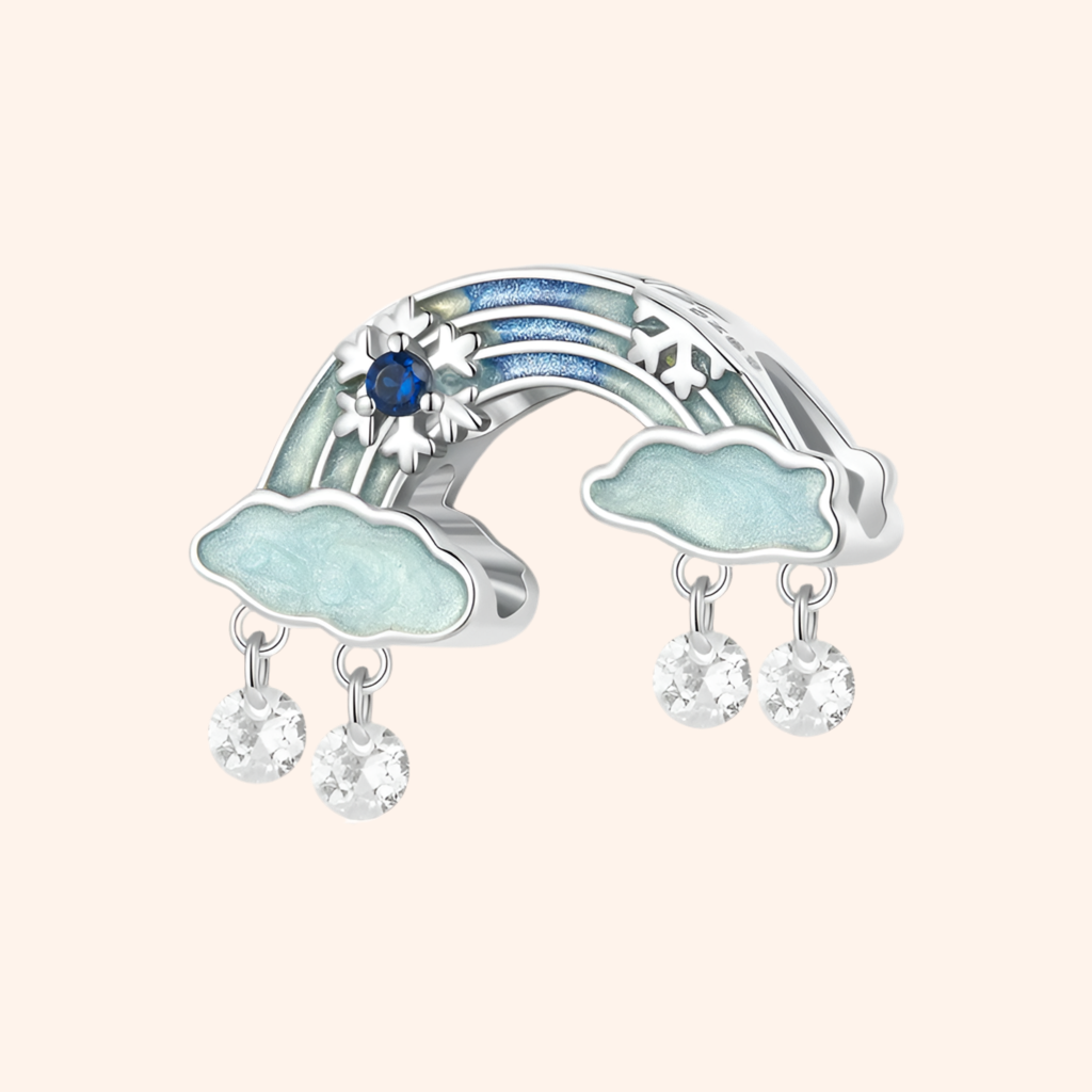Charm Arcoíris de Hielo Plata S925 - Charmsymore
