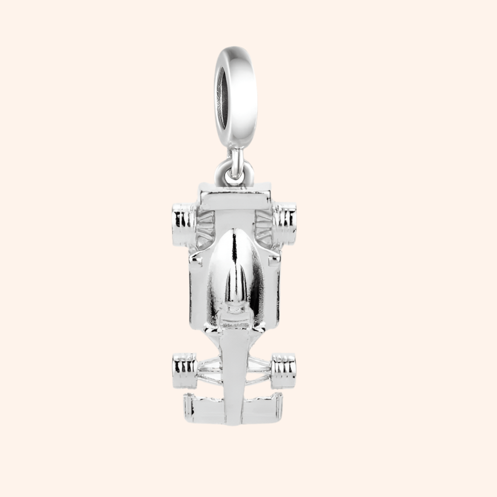 Charm Auto de Carrera Plata S925 - Charmsymore