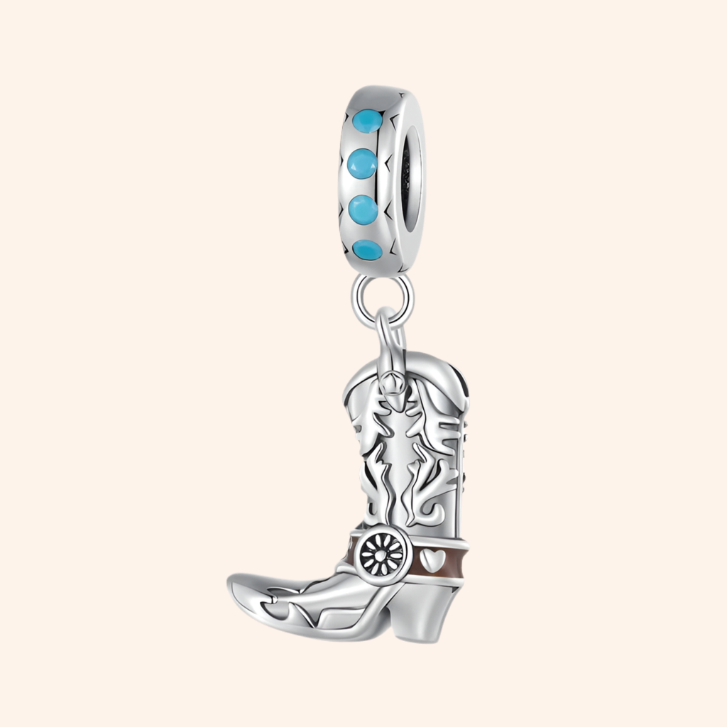 Charm Bota Plata S925 - Charmsymore