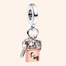 Charm Candado Plata S925