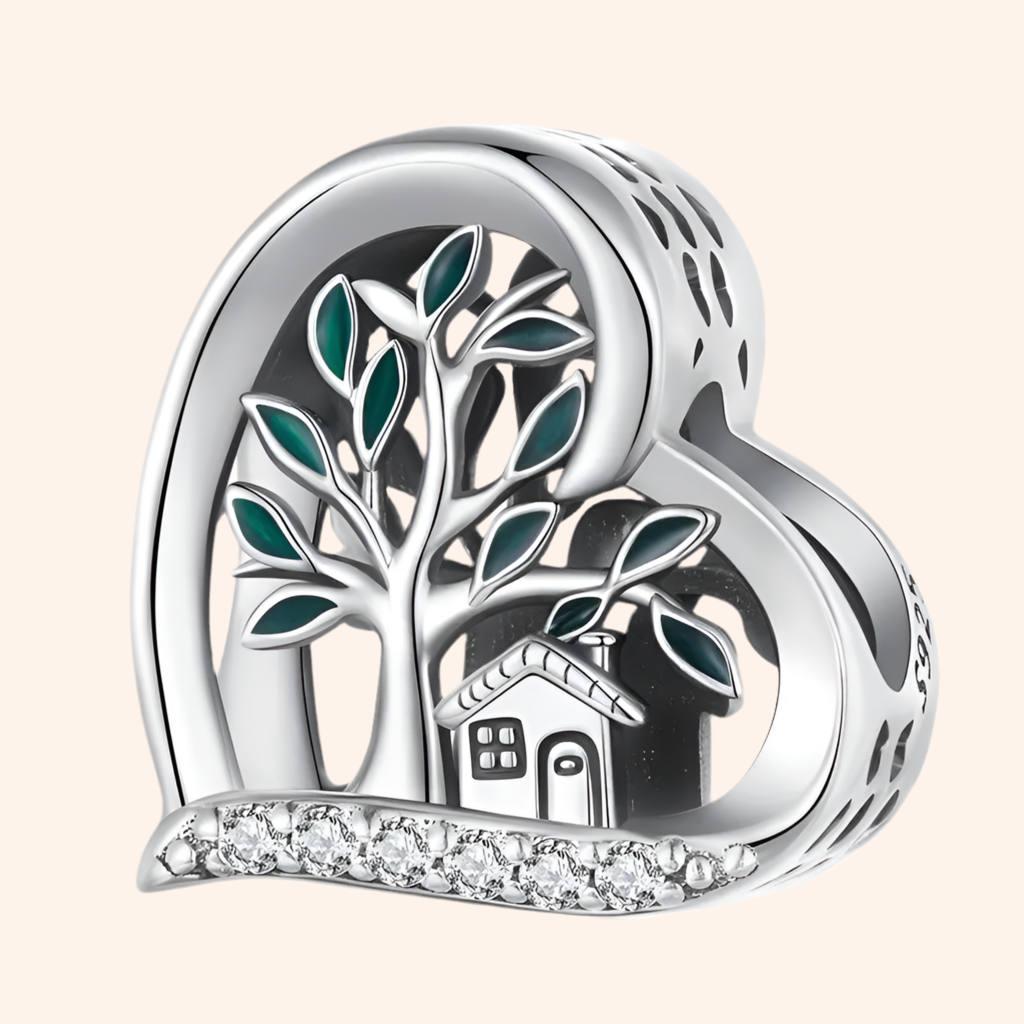 Charm Casa Árbol Plata S925 - Charmsymore