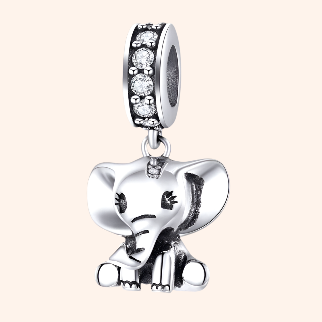 Charm Elefante Plata 925 - Charmsymore