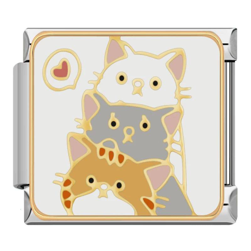 Charm Italiano 3 Gatitos - Charmsymore