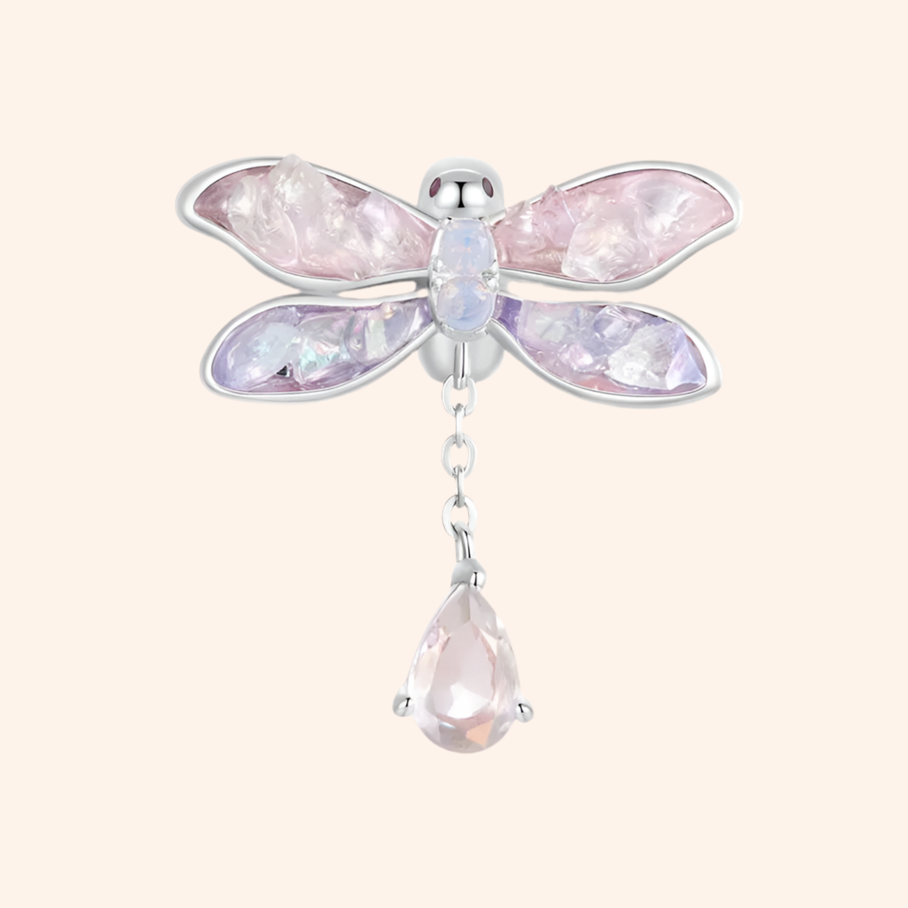Charm Libélula Plata S925 - Charmsymore
