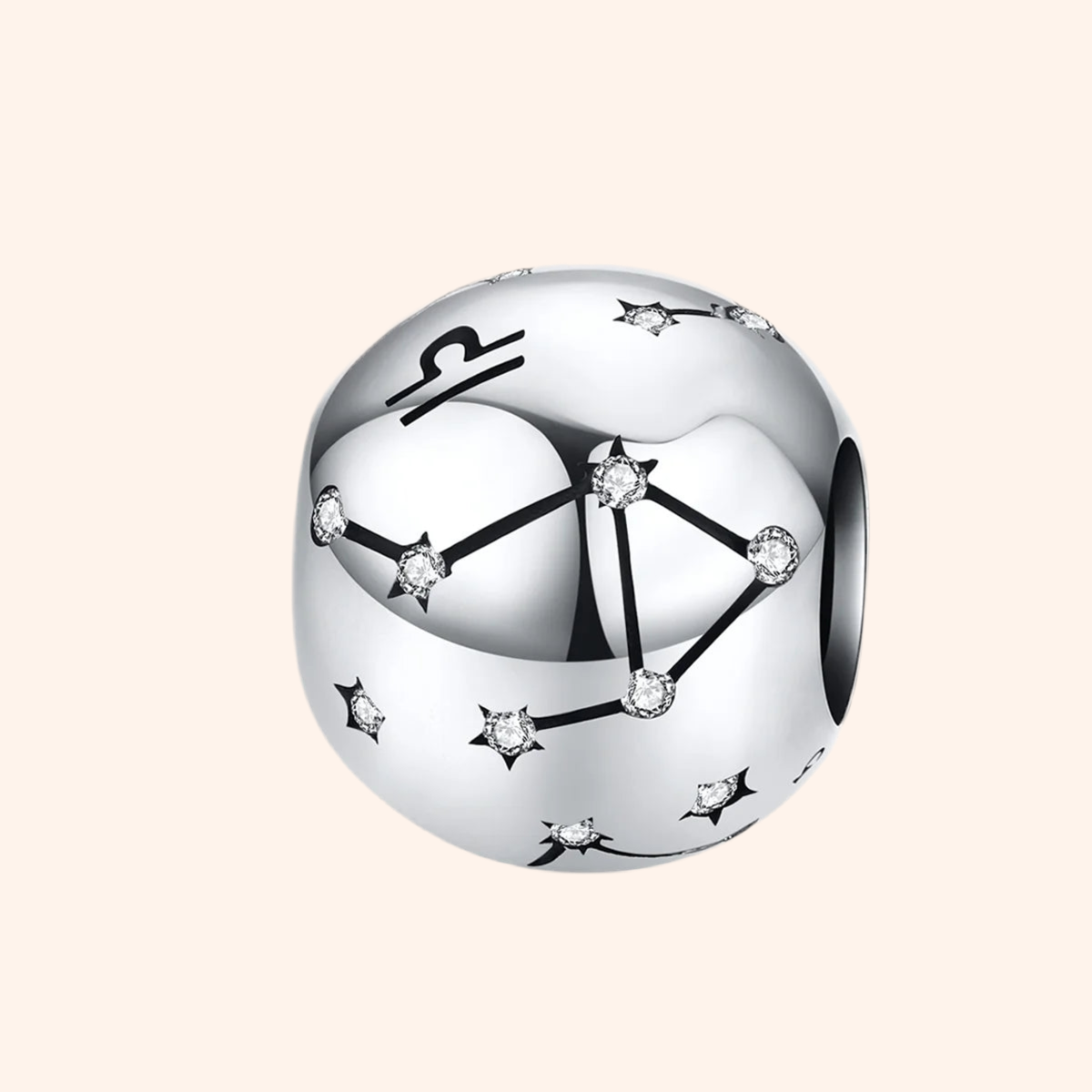 Charm Libra Plata S925 - Charmsymore
