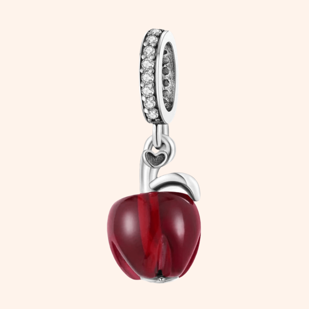 Charm Manzana Roja S925 - Charmsymore