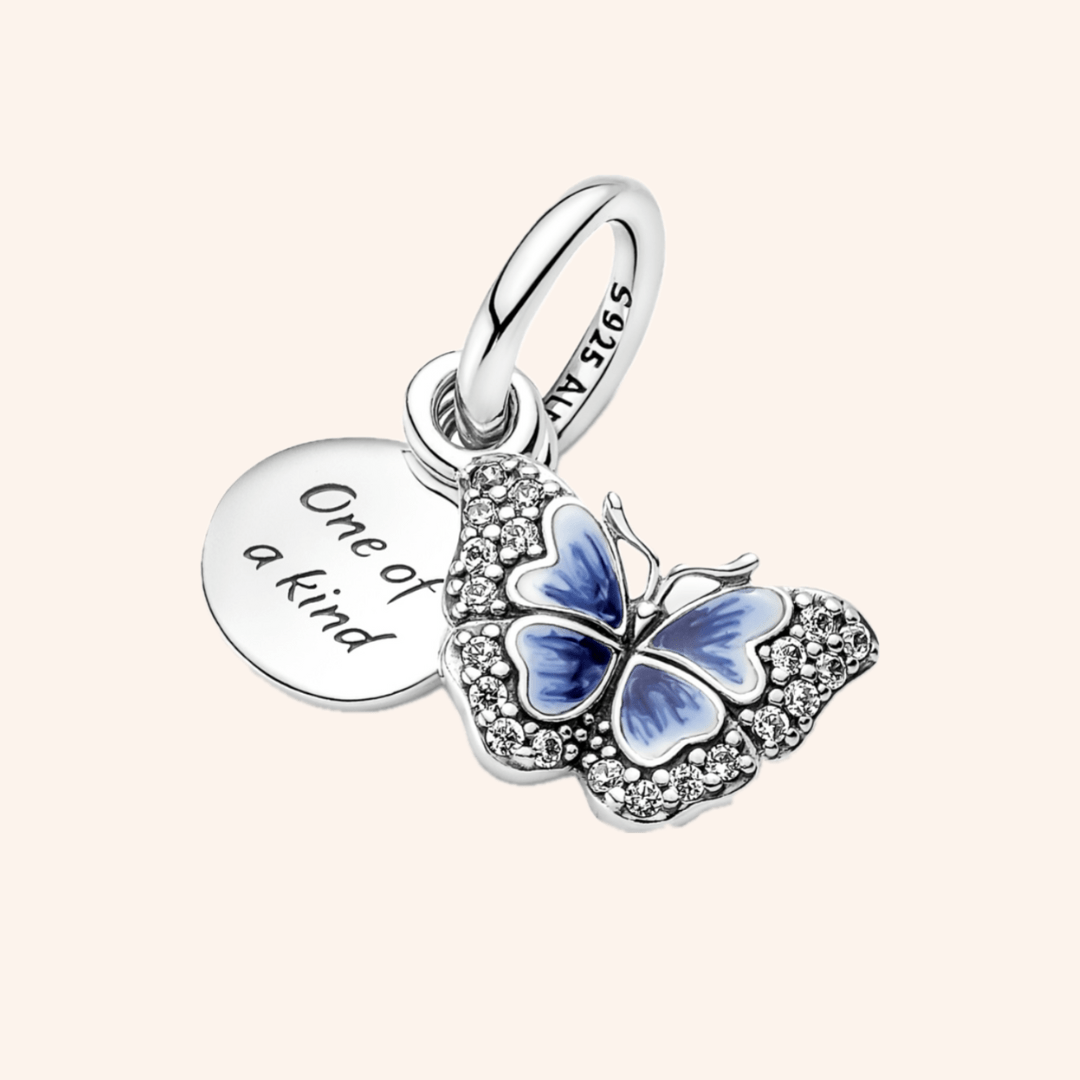 Charm Mariposa Colgante Plata S925 - Charmsymore