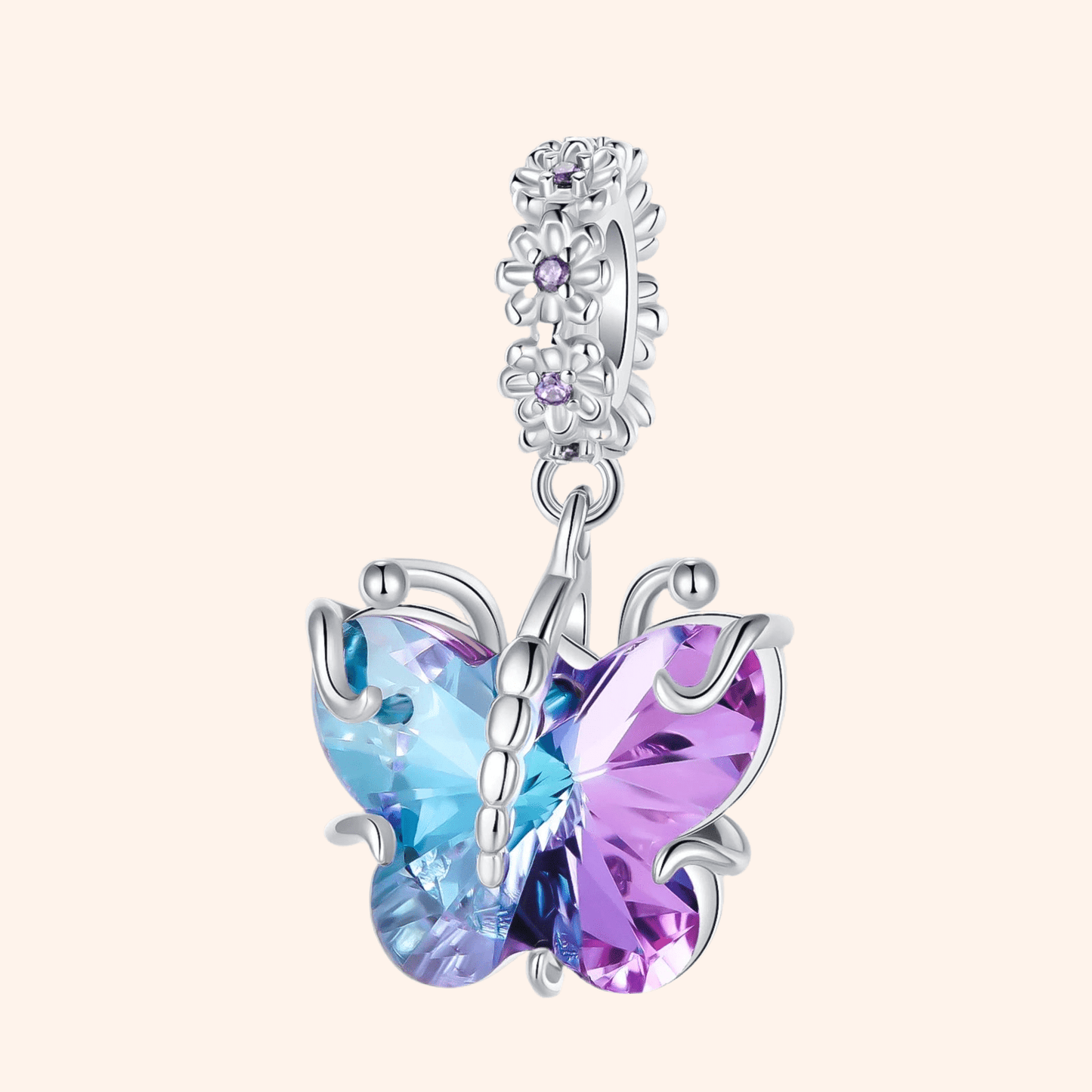 Charm Mariposa S925 - Charmsymore