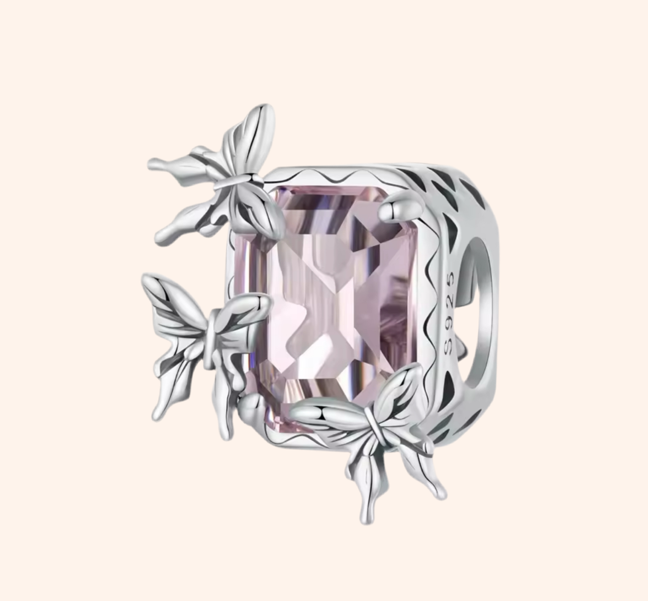 Charm Mariposas Plata 925 - Charmsymore
