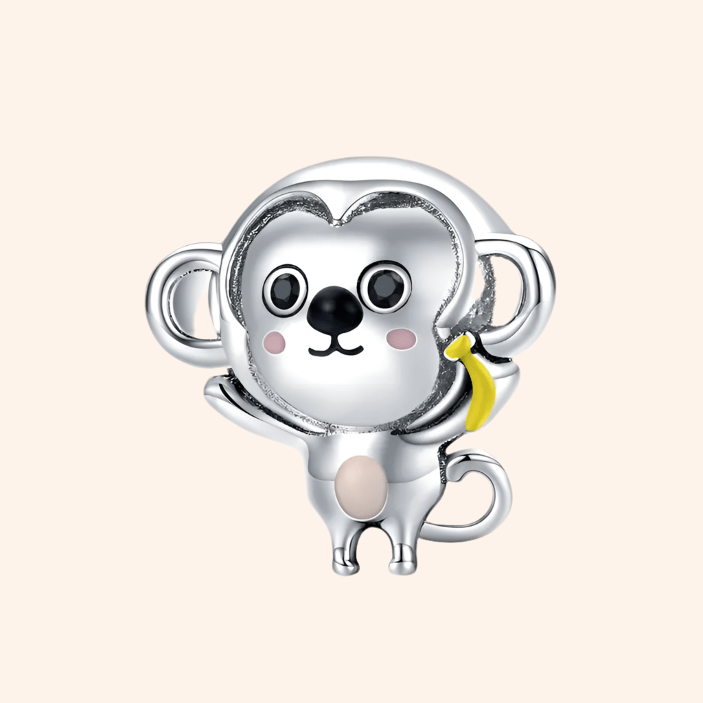 Charm Mono Plata S925 - Charmsymore