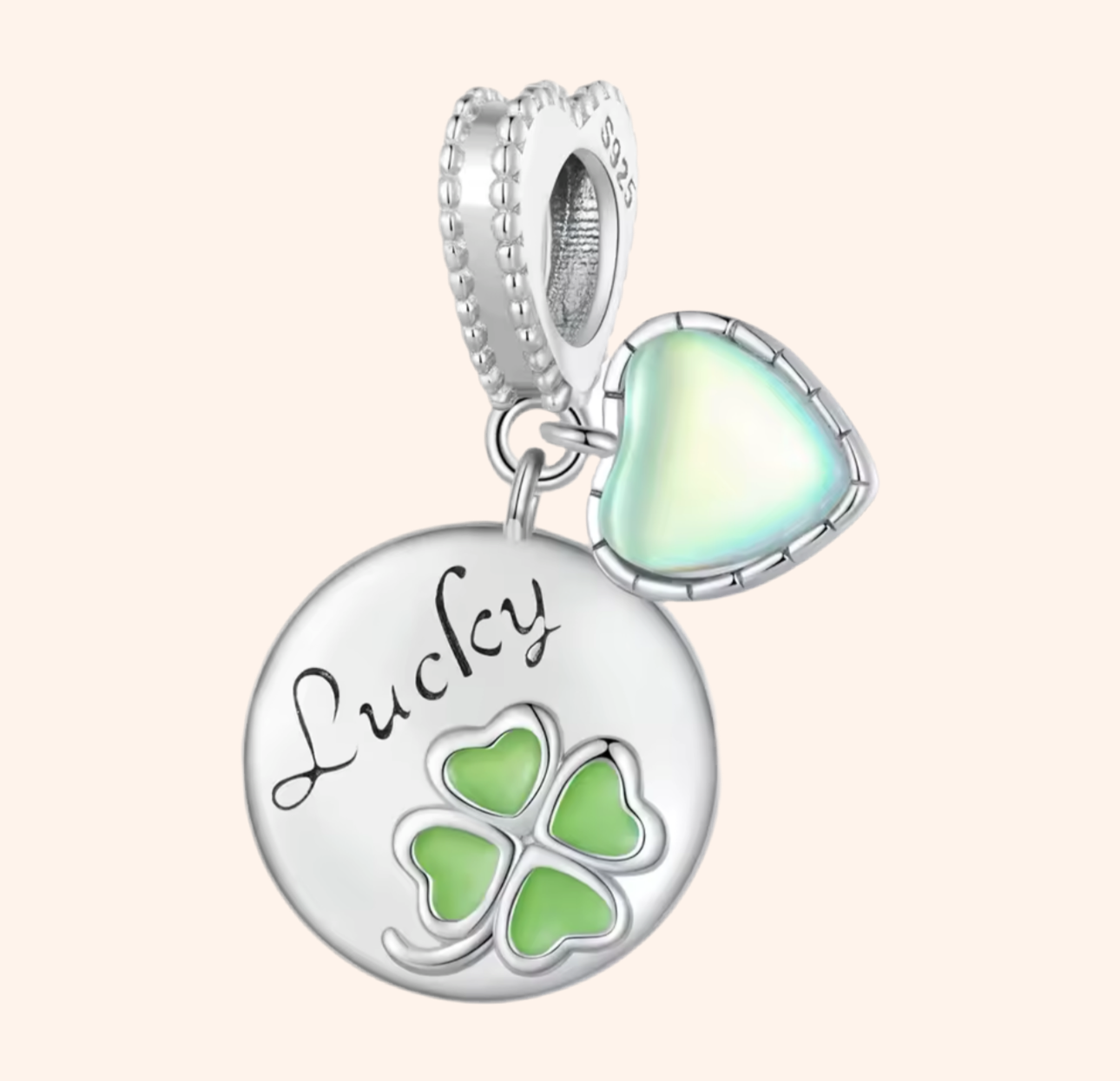 Charm Suerte Plata 925 - Charmsymore