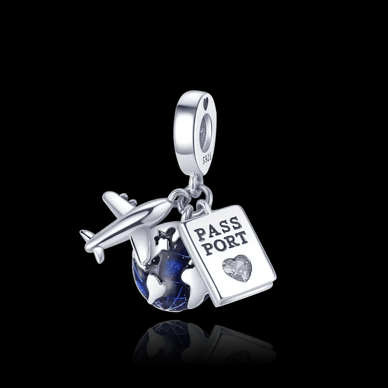 Charm Viaje Plata S925 - Charmsymore