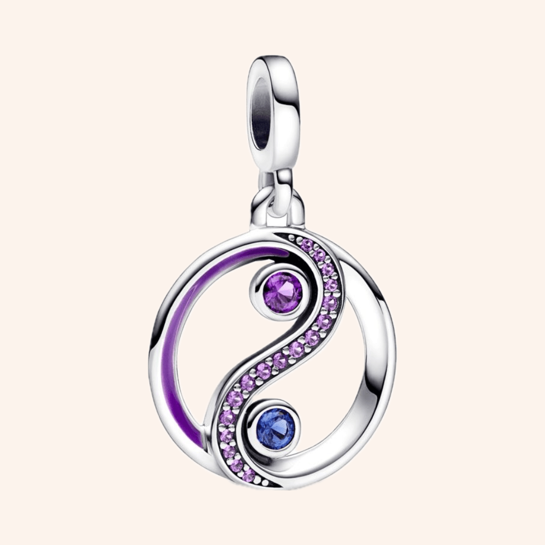 Charm Yin & Yang Plata S925 - Charmsymore