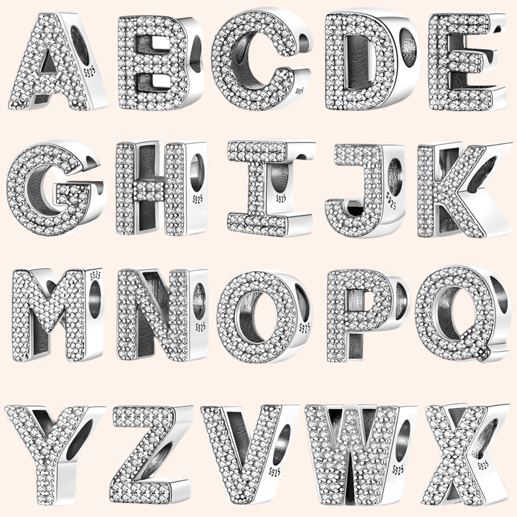 Charms Letras S925 - Charmsymore