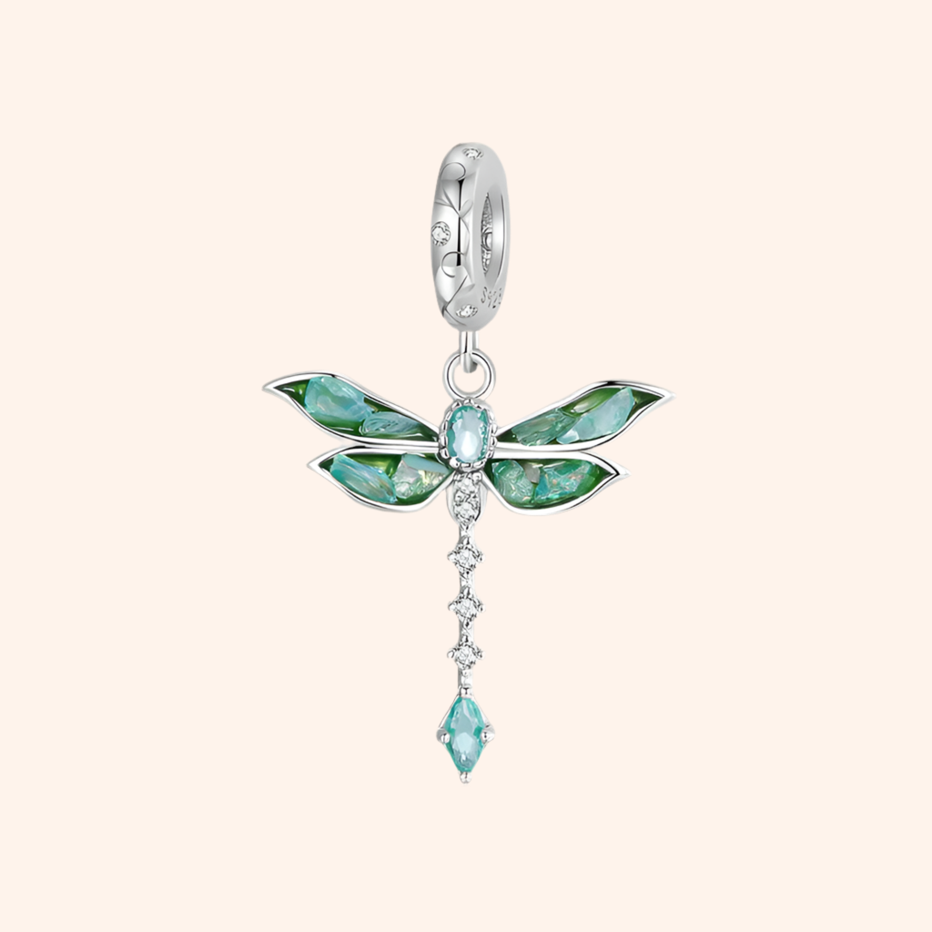 Charms Libélula Plata S925 - Charmsymore