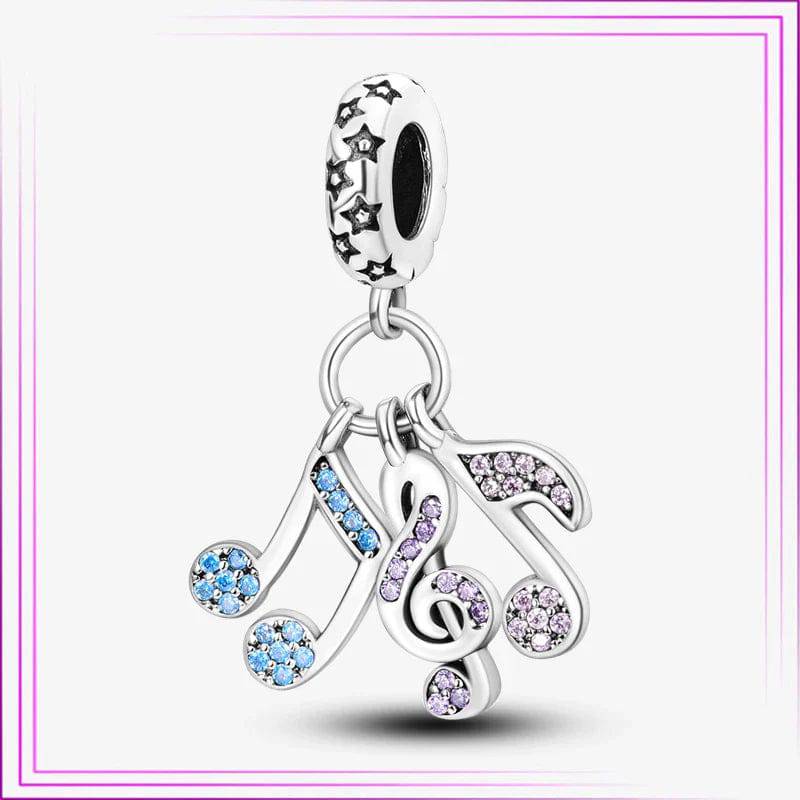 Charms Notas Musicales S925 - Charmsymore