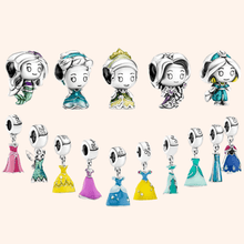 Charm Princesas Plata S925