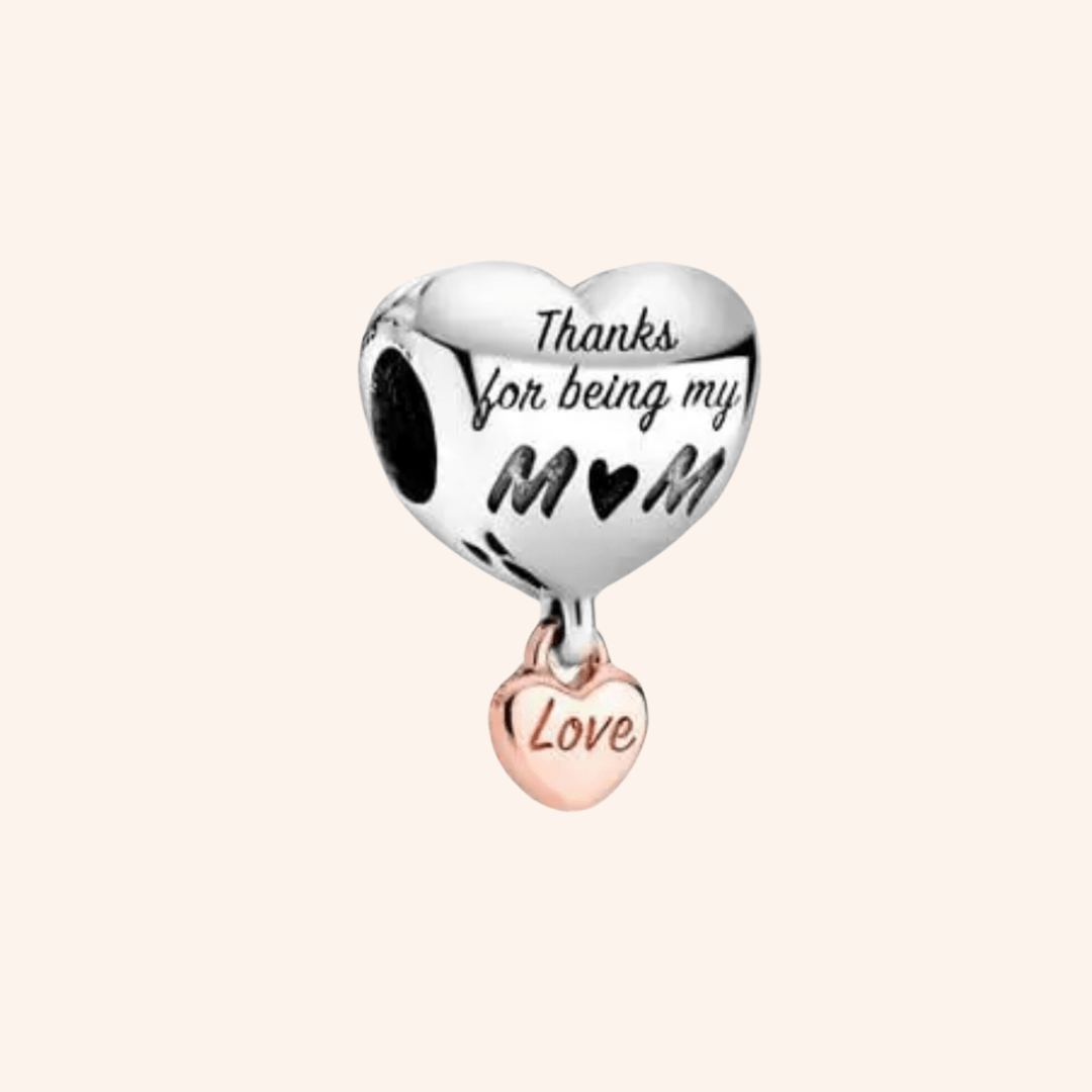 Gracias Por Ser Mi Mamá Charm Plata S925 - Charmsymore
