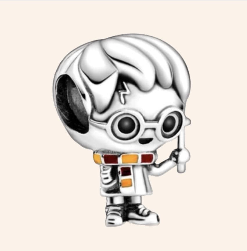 Harry Potter Charm Plata S925 ENTREGA INMEDIATA - Charmsymore
