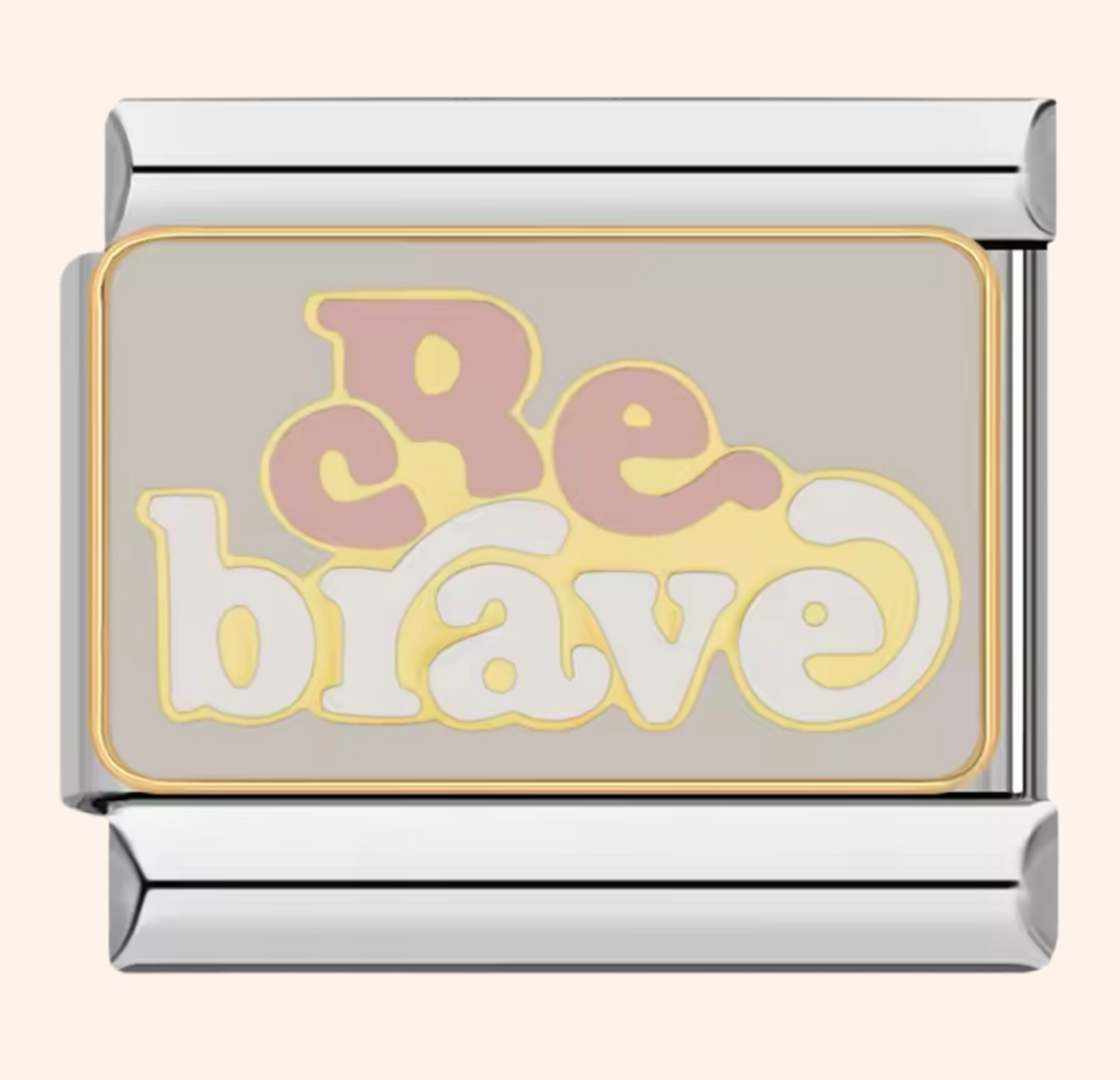 Italian Charm Be Brave 𝗘𝗡𝗧𝗥𝗘𝗚𝗔 𝗜𝗡𝗠𝗘𝗗𝗜𝗔𝗧𝗔 - Charmsymore