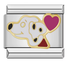 Italian Charm Perrito con Corazón