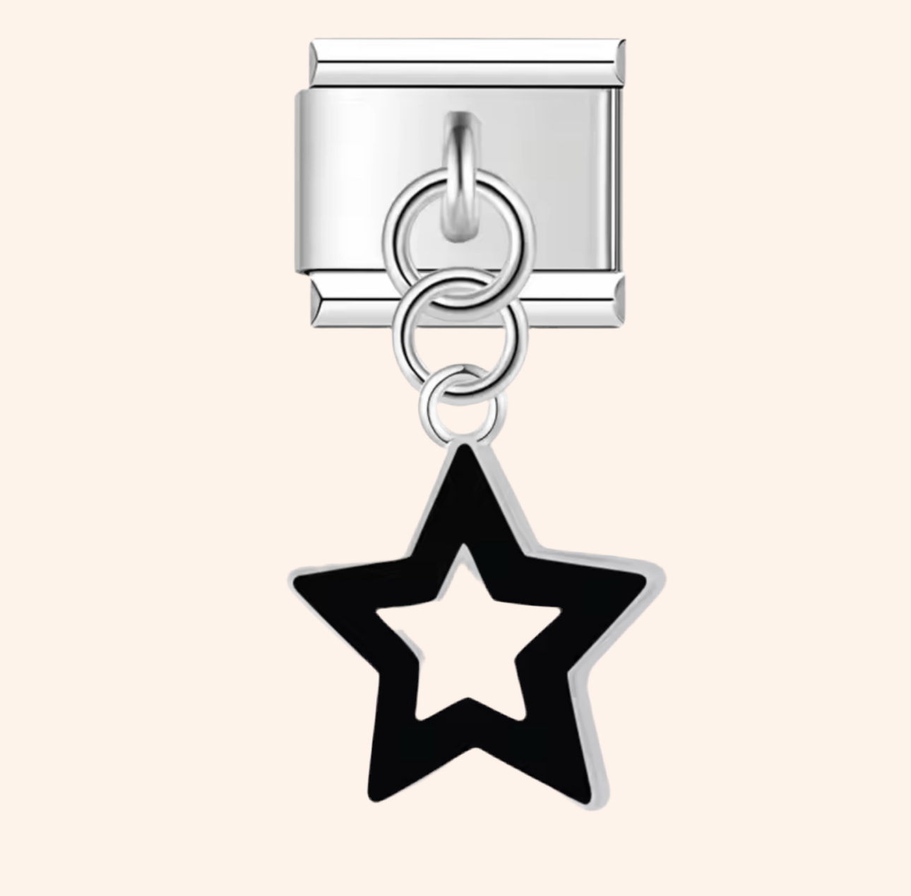 Italian Charm Estrella Negra ๐๐ก๐ง๐ฅ๐๐๐ ๐๐ก๐ ๐๐๐๐๐ง๐ - Charmsymore