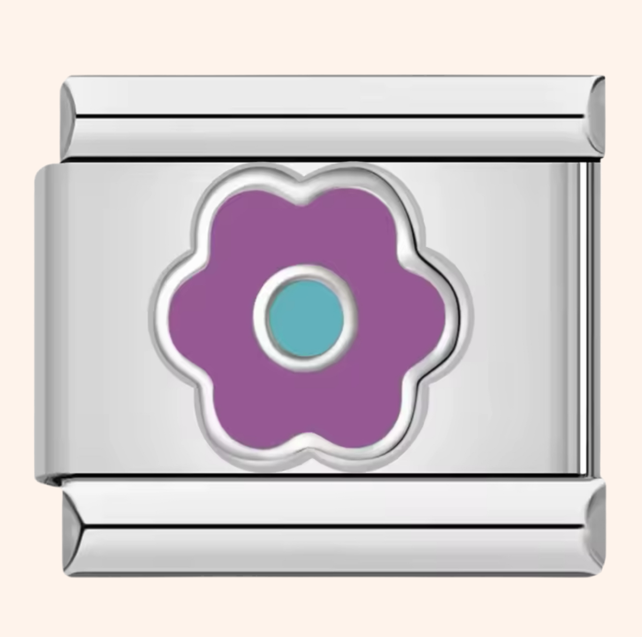 Italian Charm Flor Morada ๐๐ก๐ง๐ฅ๐๐๐ ๐๐ก๐ ๐๐๐๐๐ง๐ - Charmsymore