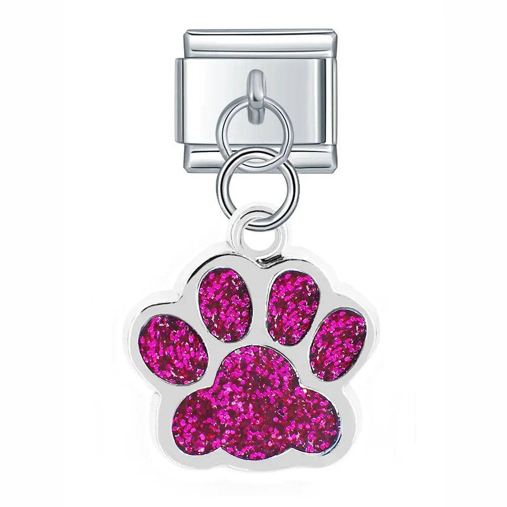 Italian Charm Huellitas Acero Inoxidable - Charmsymore