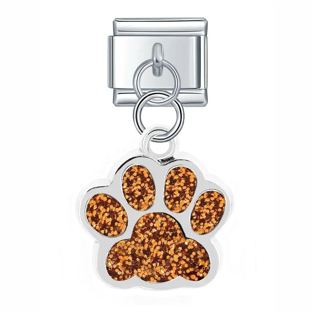 Italian Charm Huellitas Acero Inoxidable - Charmsymore