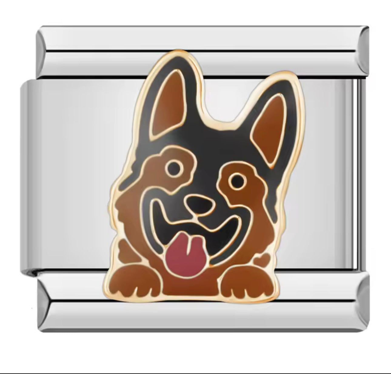 Italian Charm Perrito Pastor Alemán 𝗘𝗡𝗧𝗥𝗘𝗚𝗔 𝗜𝗡𝗠𝗘𝗗𝗜𝗔𝗧𝗔 - Charmsymore