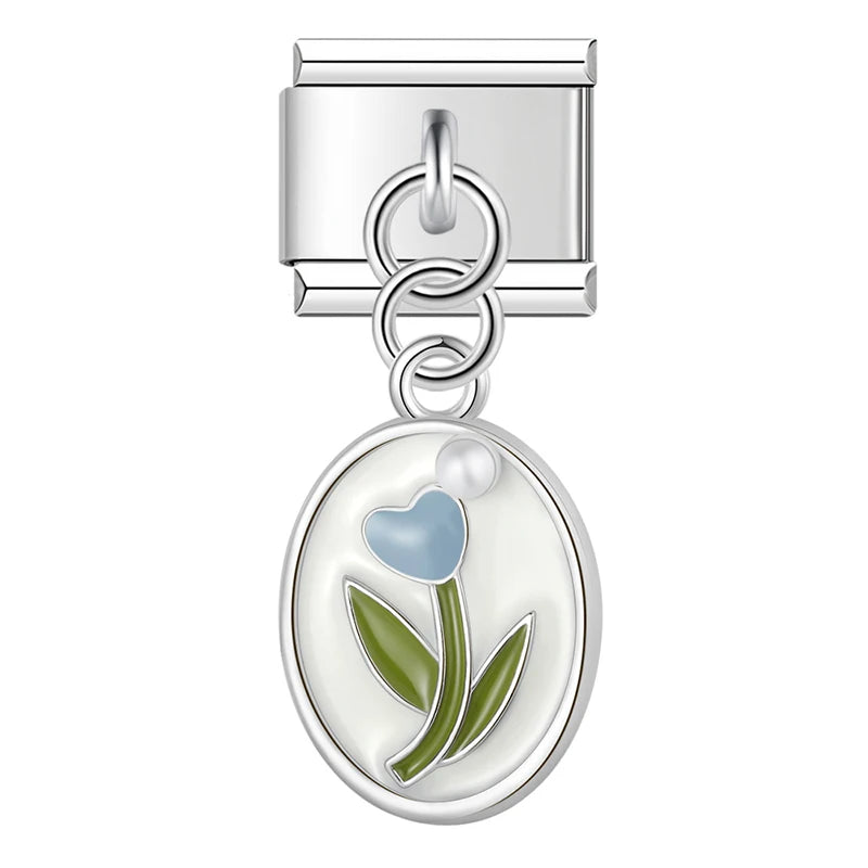 Italian Charm Tulipanes - Charmsymore