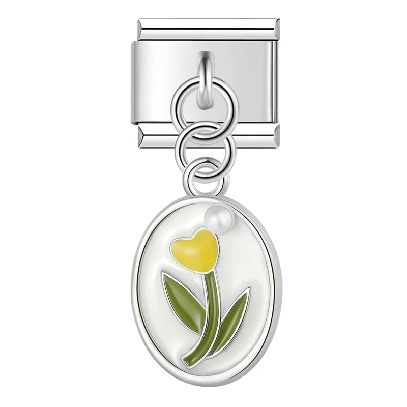 Italian Charm Tulipanes - Charmsymore