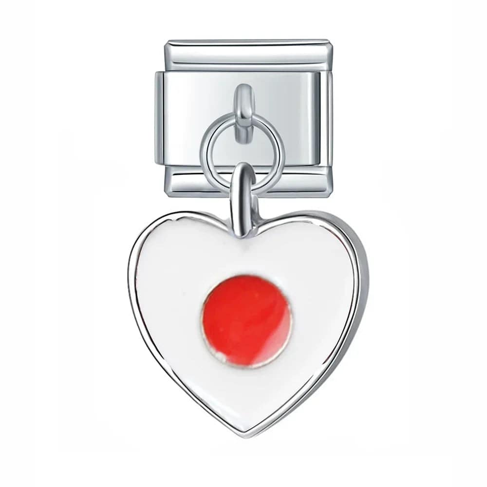 Italian Charms Banderas Acero Inoxidable - Charmsymore