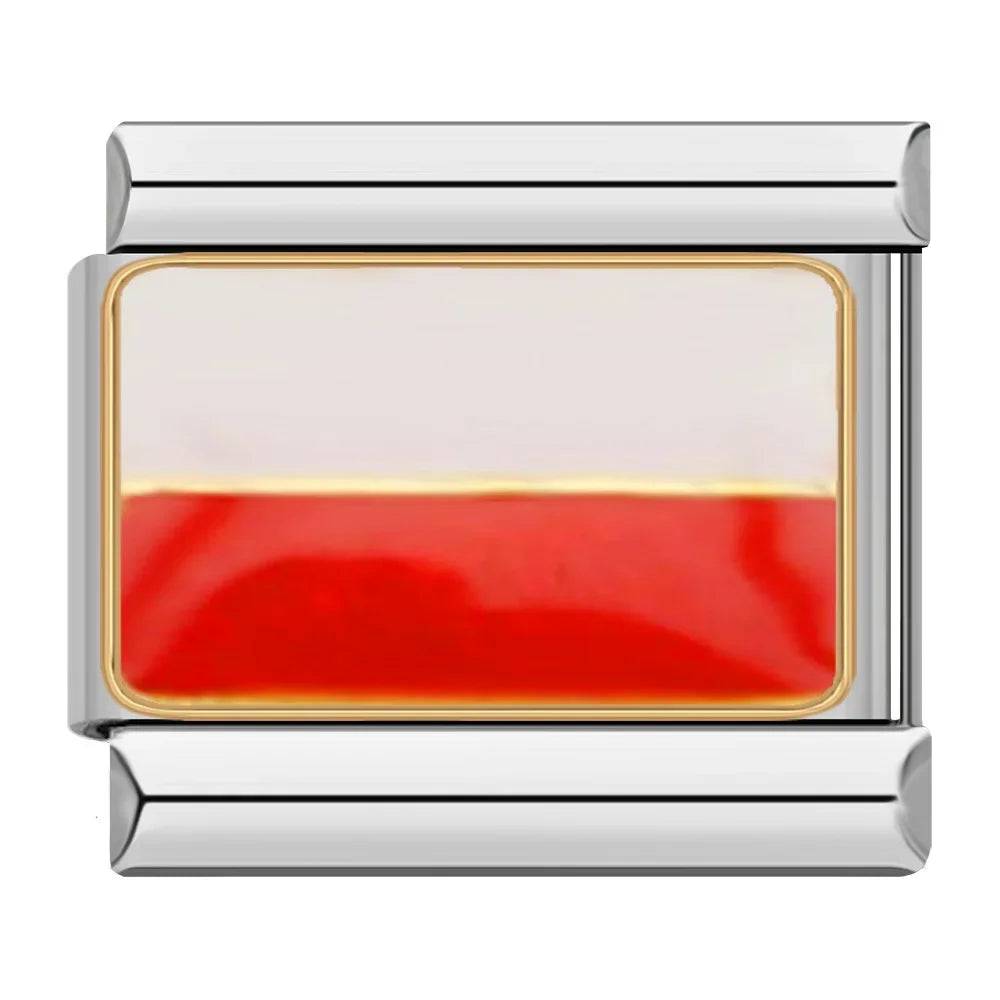 Italian Charms Banderas - Charmsymore