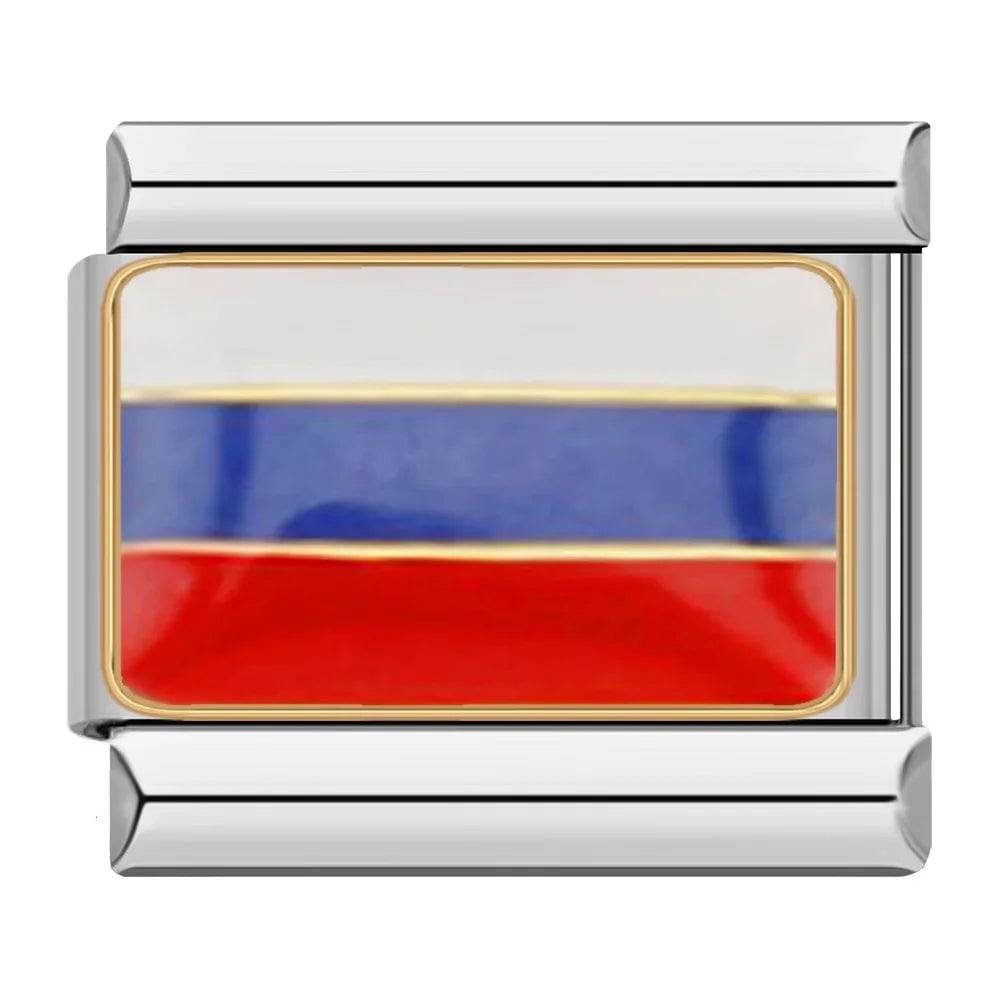 Italian Charms Banderas - Charmsymore