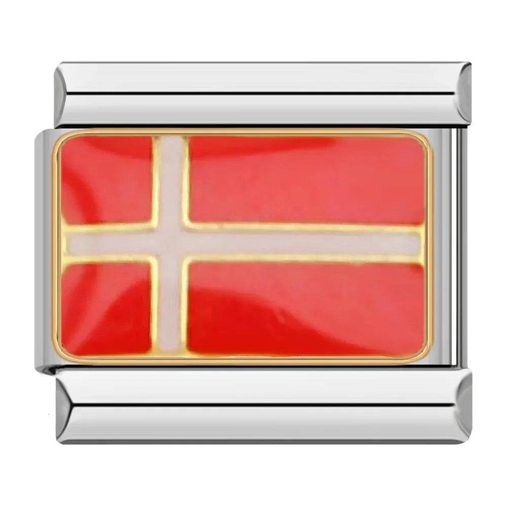 Italian Charms Banderas - Charmsymore