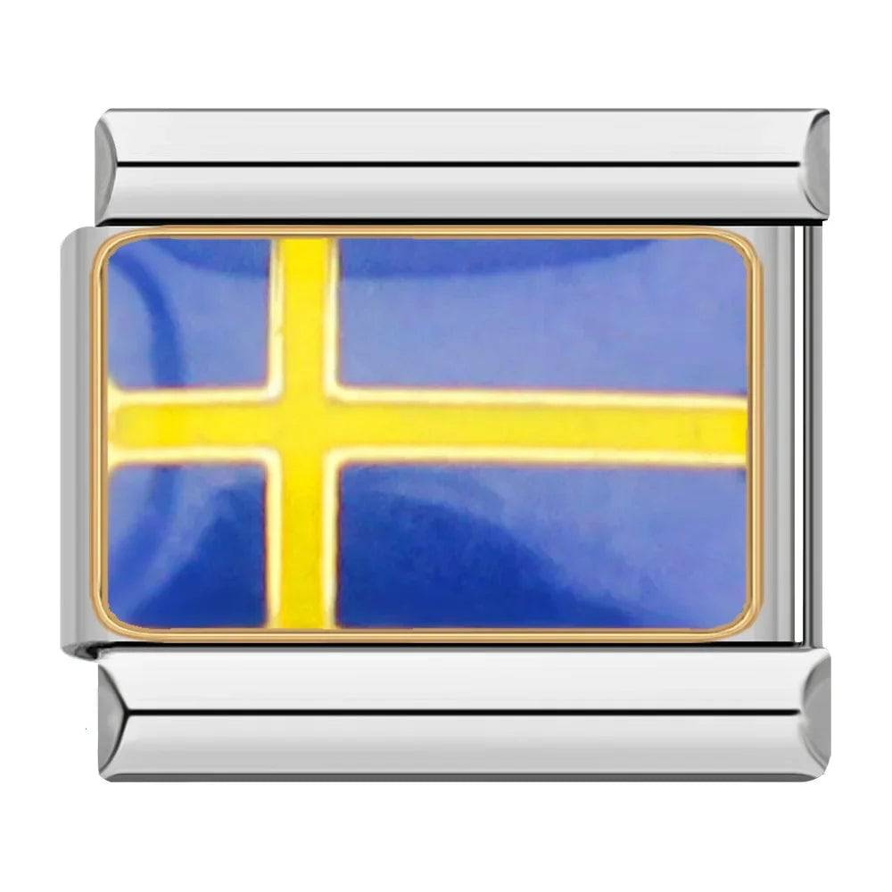Italian Charms Banderas - Charmsymore