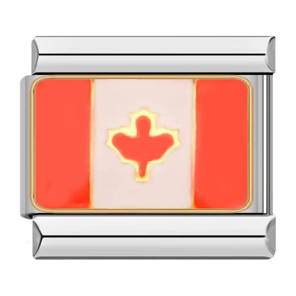Italian Charms Banderas - Charmsymore