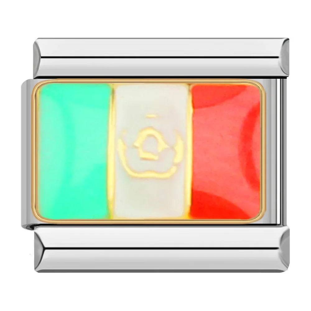 Italian Charms Banderas - Charmsymore