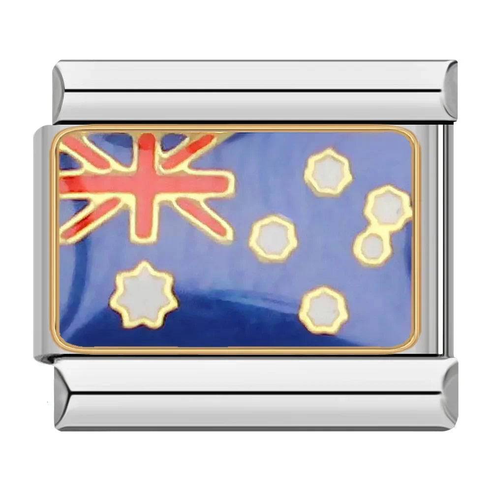 Italian Charms Banderas - Charmsymore