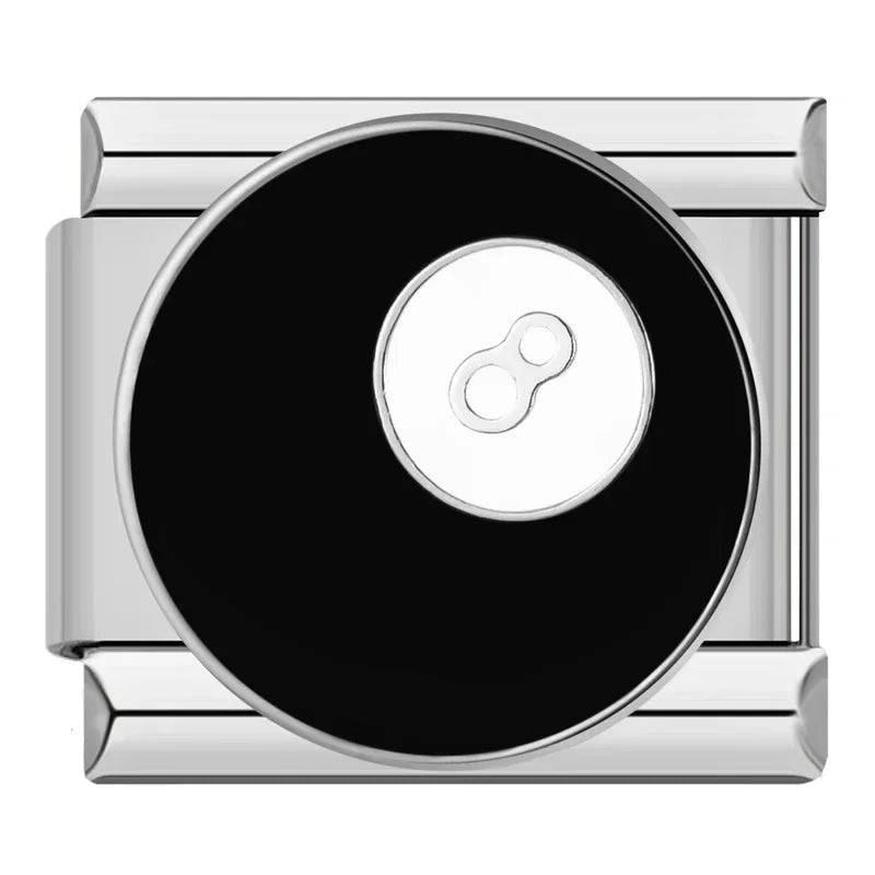 Italian Charms Billar Acero Inoxidable - Charmsymore