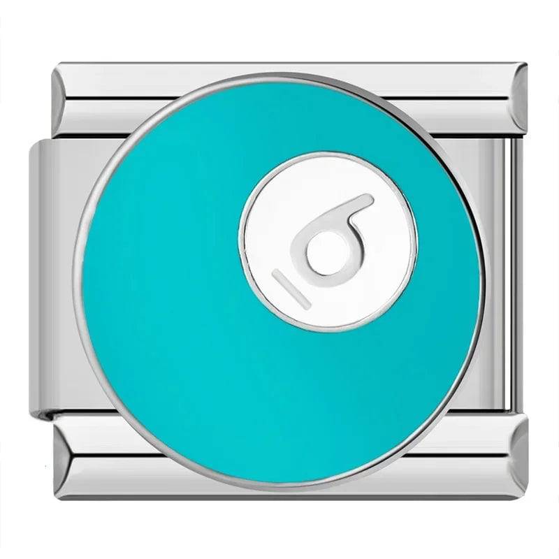Italian Charms Billar Acero Inoxidable - Charmsymore
